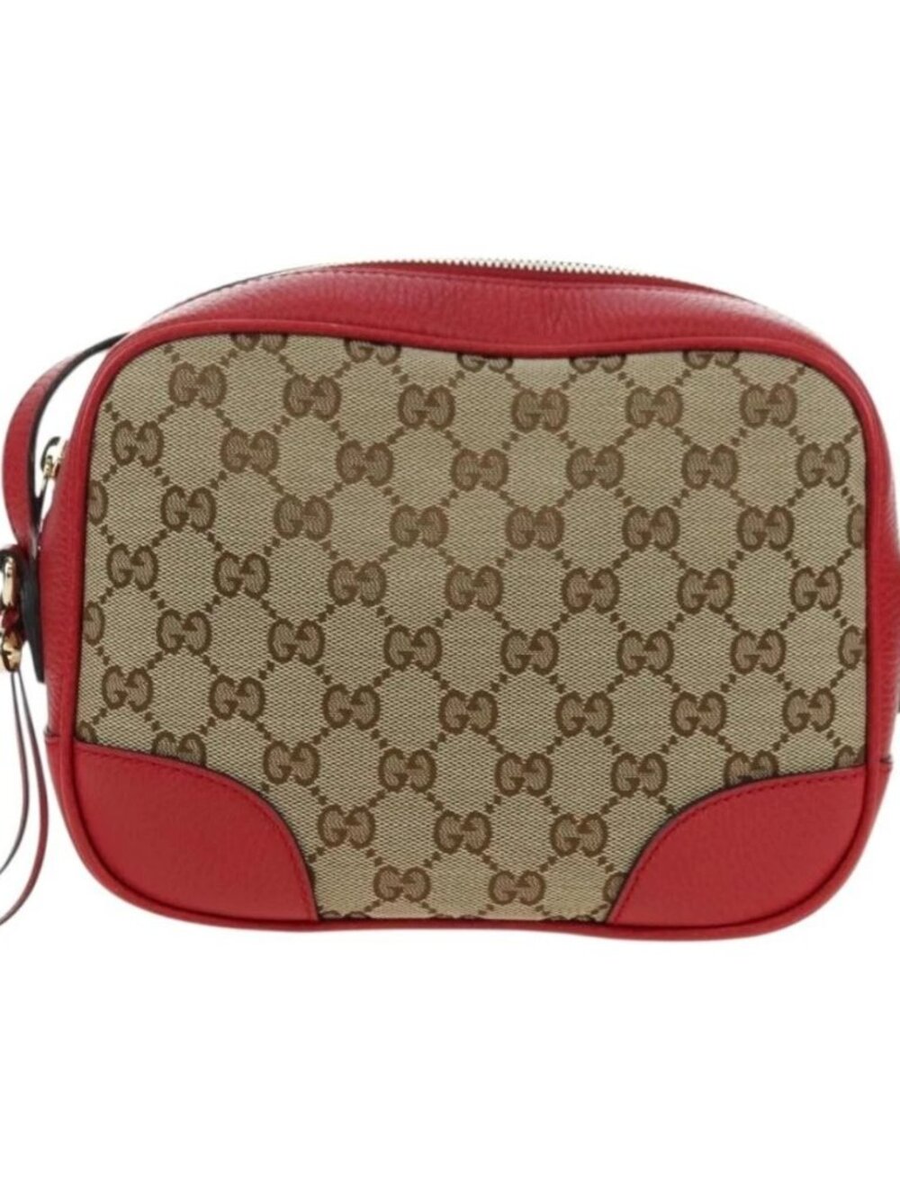 GUCCI GG Canvas Shoulder Bag Beige Gold 449413 Auth - Picture 2 of 13